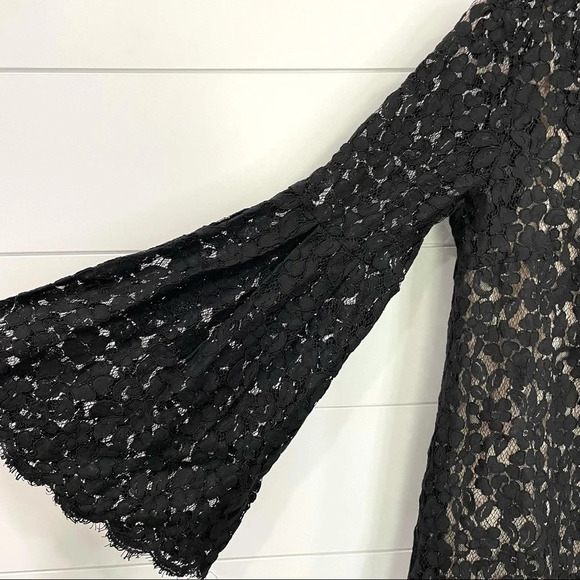 Endless Rose Bell Sleeve Lace Dress - Picture 6 of 13